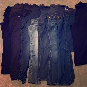 Huge collection of Maternity pants.